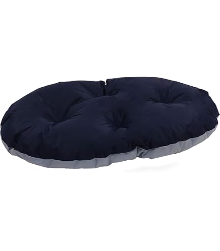 Gor Pets Ovales Kissen – Nordisches Design, Wildleder & Kunstfell, Waschbar, Für Haustiere