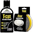 T-Cut Black Scratch Remover Color Fast Paintwork Restorer Car Polish - 500ml plus a Wax Applicator Set with Handle* 13 Colours Available