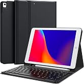 Apple iPad 7.8.9. Case Compatible with Generation 10.2 2021 Wireless Bluetooth Turkish Q Keyboard Case (Not Tablet) A2602 A2603