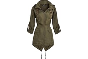 shelikes New Womens Hooded Mac Light Showerproof Rain Jacket