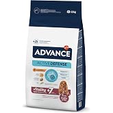 Advance Kuru K&ouml;pek Maması, Tavuk ve Pirin&ccedil;li, Orta Boy Irk, Yaşlı K&ouml;pek, 12 Kg