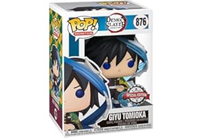 Funko Pop! Animation: Demon Slater - Giyu Tomioka - Demon Slayer - Collectable Vinyl Figure - Gift Idea - Official Merchandise - Toys for Kids & Adults - Anime Fans - Model Figure for Collectors