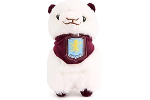 THE GIFT SCHOLARS Aston Villa Llama Plush Toy 20 cm Officially Licensed Soft Toy, for Adults & Kids | Claret Gift for Fans of The Villans
