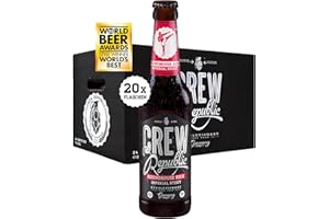 ‎CREW REPUBLIC CREW REPUBLIC Roundhouse Kick Imperial Stout Craft Bier (20 x 0,33l) | Intensiv & Kräftig | Nach Reinheitsgebot in Bayern gebraut | Inkl.1,60€ Pfand