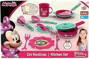 BILDO Set Cucina di Minnie da 18 pezzi Kitchen Set 8414