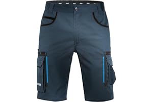 Uvex Tune-Up Herren-Arbeitshose kurz - leichte, robuste Männer-Arbeitshosen für den Sommer - 35% Baumwolle