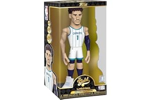 Funko Winylowa złota 30 cm: NBA - Lamelo LaMelo Ball - 1/6 szans na rzadki wariant Chase - kolekcjonerska winylowa figurka - pomysł na prezent urodzinowy - oficjalny towar - idealna zabawka dla fanów