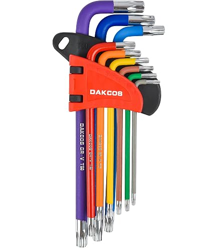 KS TOOLS Kugelkopf Torx Winkelstiftschlüssel Satz extra