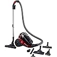 Hoover REACTIV RC81_RC25011 Aspirapolvere a Traino Senza Sacco, 800W, 2 Litri, 75 dBA, Ciclonico, Filtro Epa, Spazzola Parque