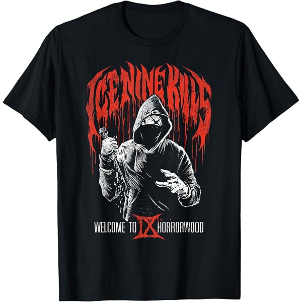 Official Ice Nine Kills Psychos Only Grin Will Win 2025 Graphic t-shirt