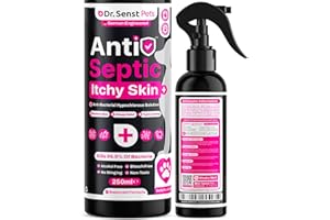 DR. SENST PETS Dr. Senst Itchy Dog Skin Relief & Dog Allergy Relief Spray | 250ml Hypochlorous Acid Anti Itch For Dogs Relief | Dog Antiseptic Spray | Dog Itchy Skin Relief | Antiseptic Spray For Dogs