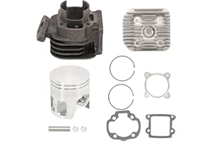 AUROLYNNE Kit Cylindre Piston Segment Groupe Thermique Pour Minarelli 70CC KT00088