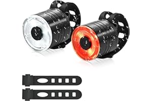 BTYEX Bike Lights for Night Riding Front and Back IPX6 Waterproof Bike Light Set Super Bright Bicycle Lights