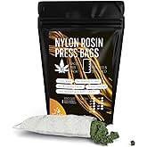 Rosin Bags Nylon Press Bag Folded and Sewn for Oil Extraction, Rosin Mesh Filter Bags, Rosin Making (5x10, 120)