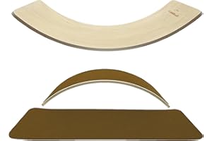 KiddiRedi® Wooden Balance Board Montessori Learning Development Health Education Toy Free Extra Felt