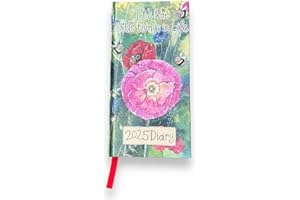 ALEX CLARK 2025 It's the Little Things Pocket Diary - Hardback Week by Week Planner - organiser stationery gift - animal and floral desgins