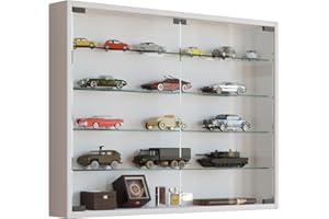 VCM Vetrina in Legno a Parete Vetrina a Parete Vetrina per Collezionisti Mandosa L Vetrina in Legno a Parete Vetrina a Parete Vetrina per Collezionisti Mandosa L Bianco