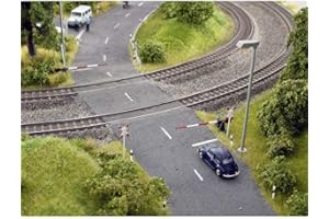 NOCH 14307 Bahnschranken mit Andreaskreuzen