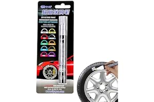 Moonyan Marqueurs à Craie - pneus pour pneus vélo et Voiture,Marqueur étanche pour décoration Voiture, Stylo Anti-Rayures Voiture, Accessoires décoration Voiture