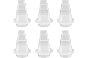 GluBot Original Zubehör - Ersatzspitzen Breit [6 Stück] - Leimdüsen für saubere & breite Leimspuren - Blade Tips FastCap Pinava Edition