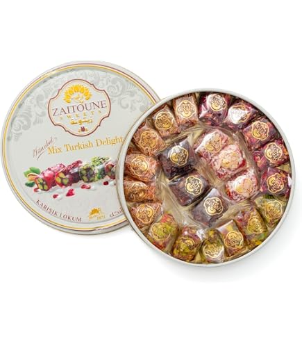 IKBAL Turkish Delight Double Roasted with Pistachio (Pack of 2