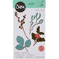 Matrices De Découpe Sizzix 'Feuilles D'Hiver' Par Sophie Guilar - 5 Motifs - Pour Scrapbooking, Cartes - Compatible Machines Sizzix