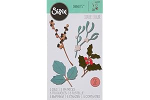 Sizzix Troquel Sizzix Thinlits Die Set 5 piezas - Hojas de Invierno