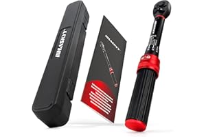 HASKYY Drehmomentschlüssel 1/4 Zoll 1-10Nm Präzisions Fahrrad E-Bike Motor Industrie Micro Drehmoment Ratsche Schlüssel ISO-kalibriert in 0,1er Schritten