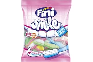 FINI | Golosinas smile kit | Surtido de Cepillos y Dentaduras | bolsa 90 gr | Chuche Ideal para Eventos, Cumpleaños, Halloween o Navidades