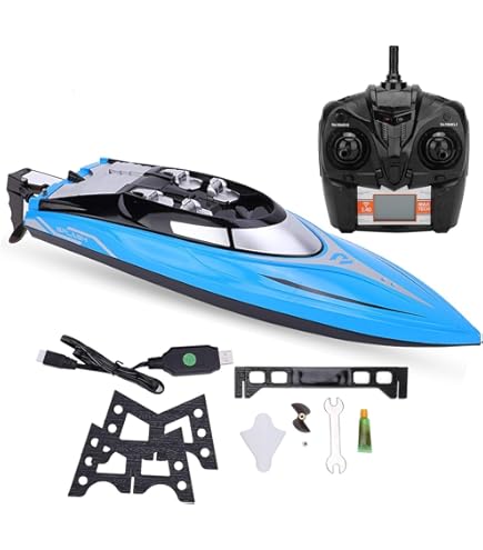 DEERC H120 Fast RC Boat for Pools and Lakes, 2.4 GHz Netherlands