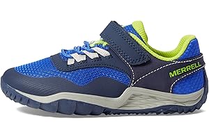Merrell Trail Glove 7 A/C-Blue/Lime, Zapatillas Niños