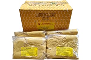 Beekeeping Supplies UK Ltd Candipolline Gold - 4 x 1kg Packs of Candipolline Gold - A total of 4kg - Excellent Date - Dec 2026 +MBK