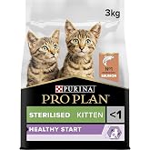 Pro Plan Sterilised Kısırlaştırılmış Yavru Kediler İ&ccedil;in Kuru Mama 3 Kilogram