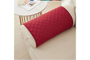 ILIEMAO Funda para reposacabezas para muebles，Antideslizante Cubierta del Brazo sofá, silla reclinable Brazo protector，cabeza funda protectora de sofá，Fundas de sillón Cubiertas de protección Moderno ( Color