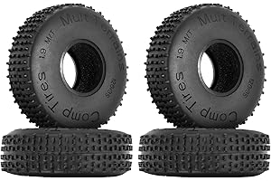INJORA 1.9" Pneumatici Ruota -120 * 35mm Perni Comp Multi Terreinsfor Tires per TRX4 SCX10 PRO Capra Gen8 VS4-10 1/10 RC Crawler Rock Buggy