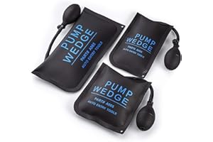 ‎TAILIQI Tailiqi 3 Stück Montagekissen Air Wedge Pump Up Montage Luftkissen Spreizkissen Hebekissen Montagehilfe Belastung für die Tür Fenster Installation und Auto-Reparatur Luftpumpe Wedge Up Tool