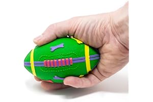 Lanco 8424678009905 Ballon de Rugby en Forme d'os - 100% Caoutchouc Naturel.