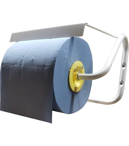 Supporto Portarotoli KS Tools 860.0879 - In Acciaio Zincato, Lunghezza 355 Mm, Per Fori 10x10 Mm