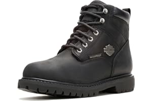 Harley-Davidson Men's Gavern 5.5-In Waterproof Motorcycle Boots D93565 (Blk