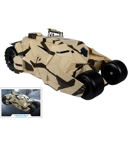Batman Forever DC Multiverse - Véhicule Batmobile Glow in the Dark Edition (Gold Label) 79 cm