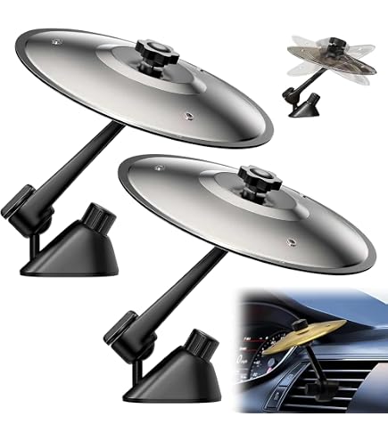 Car Cymbals, Klein Becken Schlagzeug Auto, Auto Crashs Becken, Autos Mini BeckenS Schlagzeug, Eisen-Auto-Entlüftungsdekoration, Geschenke Für Musikliebhaber & Autofahrer