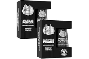 ‎THE SHAVE FACTORY The Shave Factory Haarstyling-Puder mattierend und voluminös für unvergleichliche Textur, Volumen und mattes Finish perfekt für jeden Look und Haartyp (20 g (2er Pack), Classic)