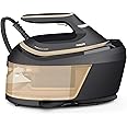 Philips Steam Generator Iron PerfectCare 6000 Series - 2400W, 130g/min Continuous Steam, 1.8L, OptimalTEMP Technology, Black/Gold - PSG6064/86
