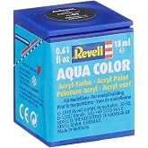 Revell Aqua Color Su Bazlı Maket Boyası Mat - Antrasit Gri 18ml