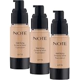 Note Mattifying Extreme Wear Foundation 02, 10 ml (3 paketi)