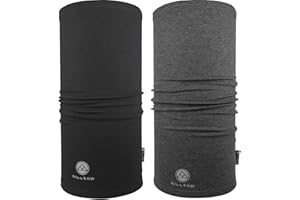 Hilltop scaldacollo da moto, scaldacollo multifunzionale, sciarpa tubolare, bandana, sciarpa - cotone