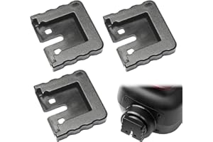 CERIOLL 3PCS Capuchons De Protection Pour Sabot De Flash,Capuchon de Protection,Capuchons De Protection Pour Sabots De Flash ,Adaptateur Compatibles HVL-RL1 / HVL-F60RM C / HVL-F45RM / HVL-F43M / HVL-F60M