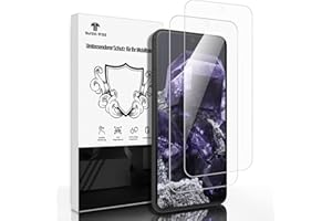 THREE-TREE 2 Stück für Panzerglas Schutzfolie für Google Pixel 8 5G, 2,5D Gebogene Kante Panzer Schutz Glas, Passt Perfekt, Ultrabeständig Hartglas, Anti-Kratzen, HD Klar Displayschutzfolie für Google Pixel 8