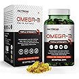Nutridig Triple Strength Omega-3 1250 mg Fish Oil Soft Gel Capsules With (EPA 550 & DHA 400) | 60 Soft Gel Capsules