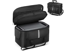 OURHZTB Funda de transporte compatible con estación de energía portátil DJI Power 1000 V2, bolsa de almacenamiento de viaje al aire libre con correa para el hombro, cremallera lateral, bolsillos de